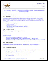 Business Case Document
