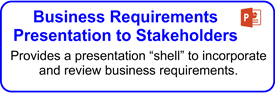 IT Business Requirements Presentation To Stakeholders
