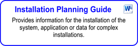 Installation Planning Guide- installation guide