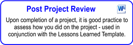 IT Post Project Review