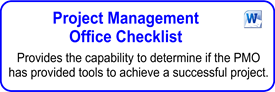 Project Management Office (PMO) Checklist