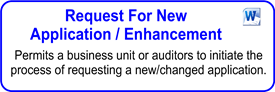Request For New Application Enhancement