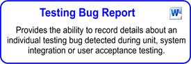IT Testing Bug Report