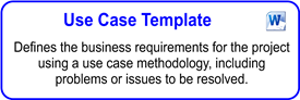 IT Use Case Template