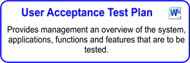 IT User Acceptance Test Plan