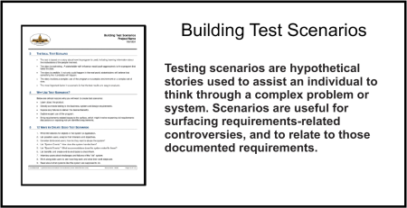 Building Test Scenarios