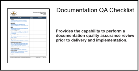 Documentation QA Checklist