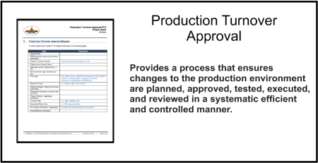 Production Turnover Approval