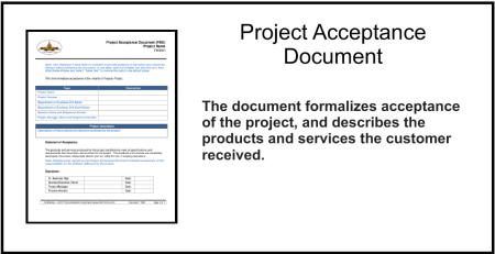 Project Acceptance Document