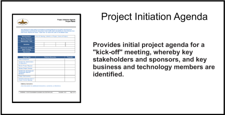 Project Iniation Agenda