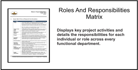 Roles And Responsibilities Matrix
