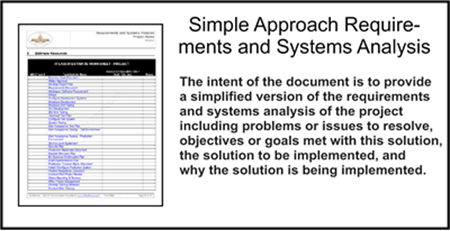Simple Approach to Requirements And Systems Analysis