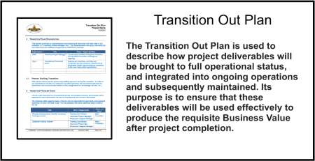 Transition Out Plan