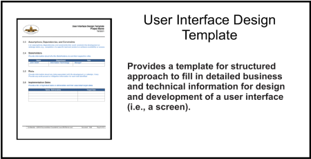 User Interface Design Template