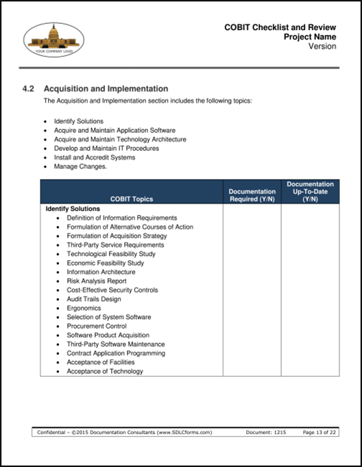 COBIT_Checklist_and_Review-P13-500